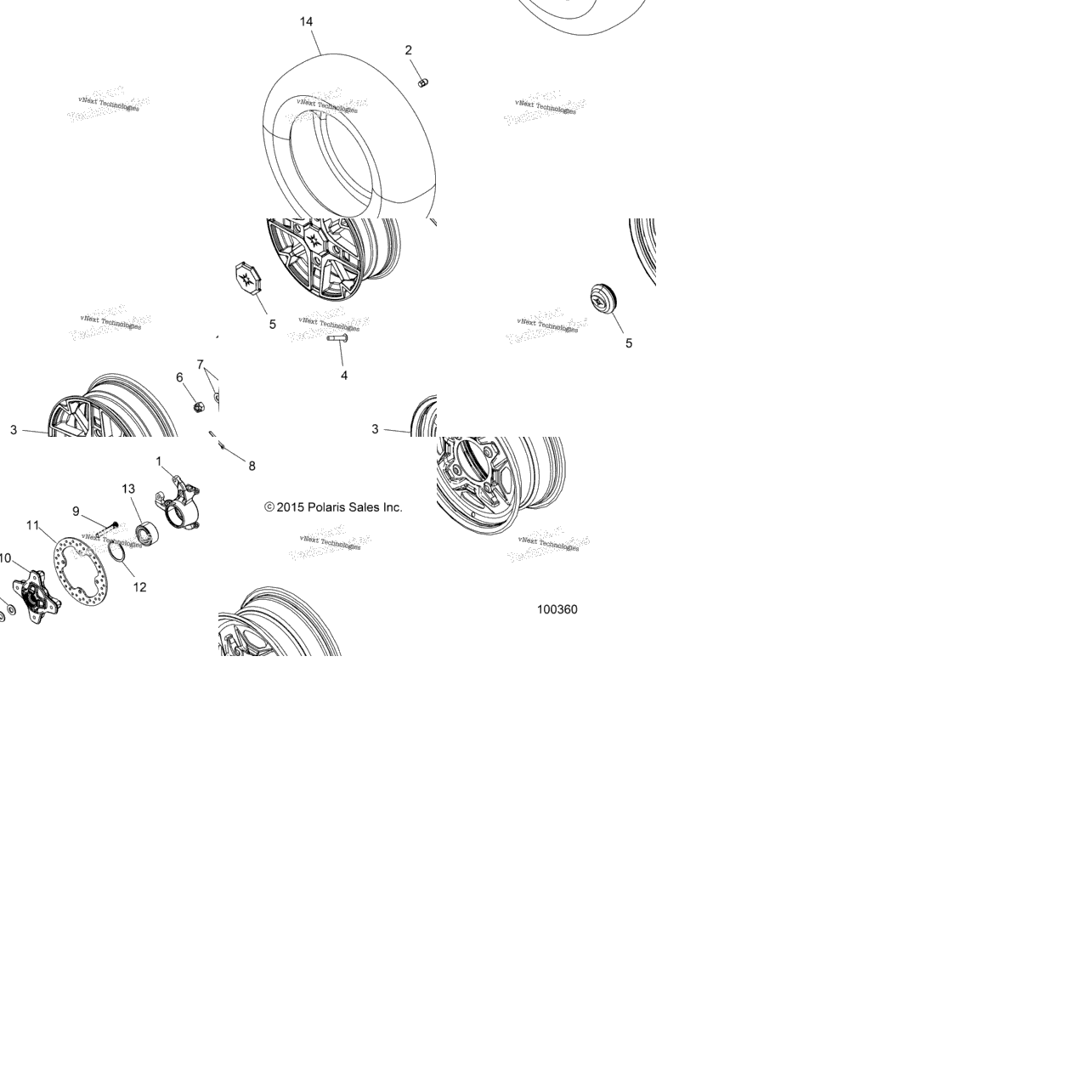 Wheels, Front & Hub