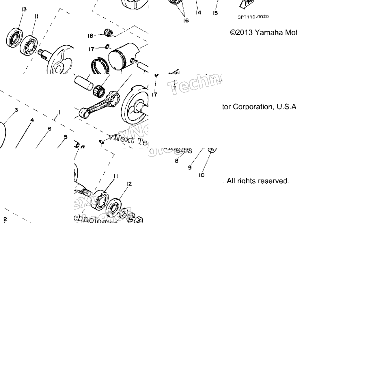 Crankshaft - Piston