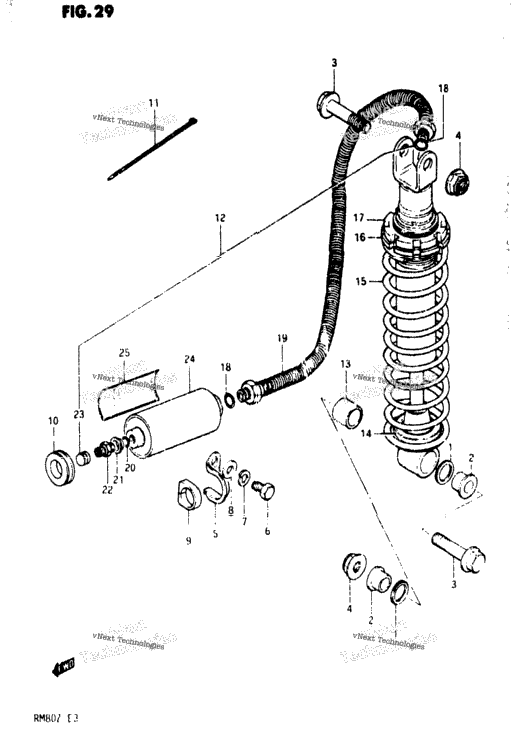 Rear Shock Absorber