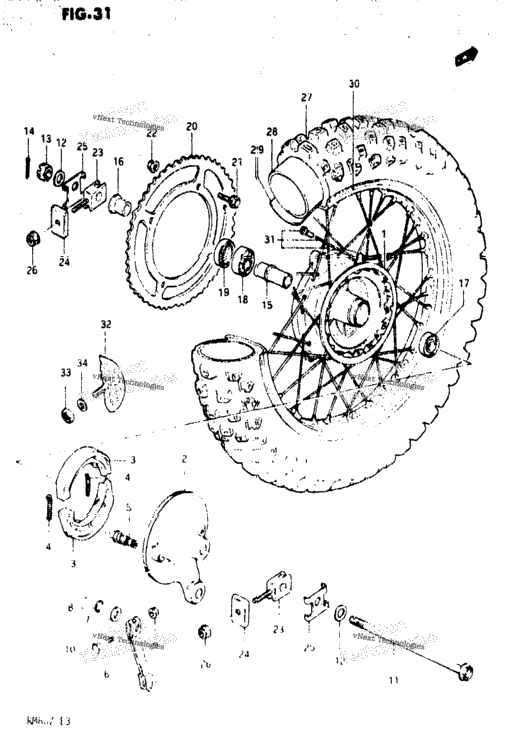 Rear Wheel