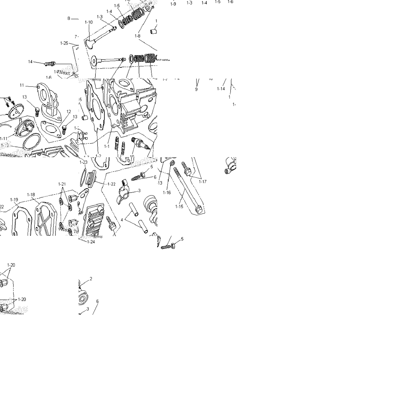 Cylinder Head And Intake Manifold