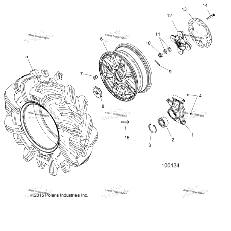 Wheels, Rear & Hub