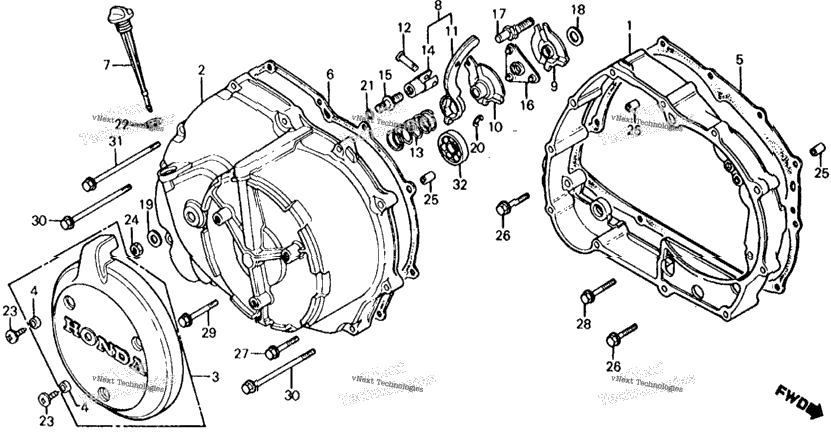 Right Crankcase Cover