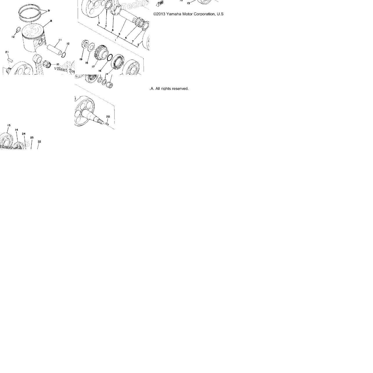 Crank - Piston