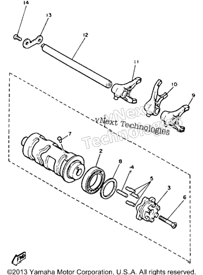 Shift Cam Fork