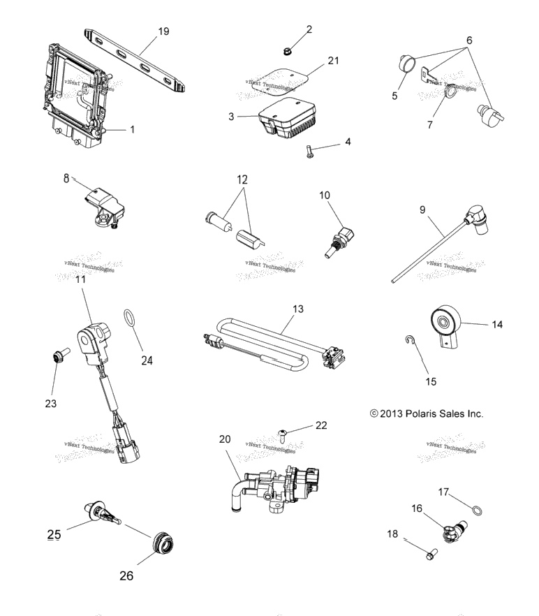Electrical, Switches, Sensors, Ecu & Control Modules