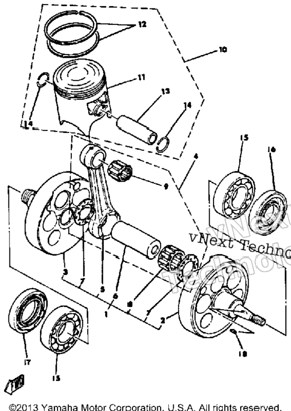 Crankshaft - Piston