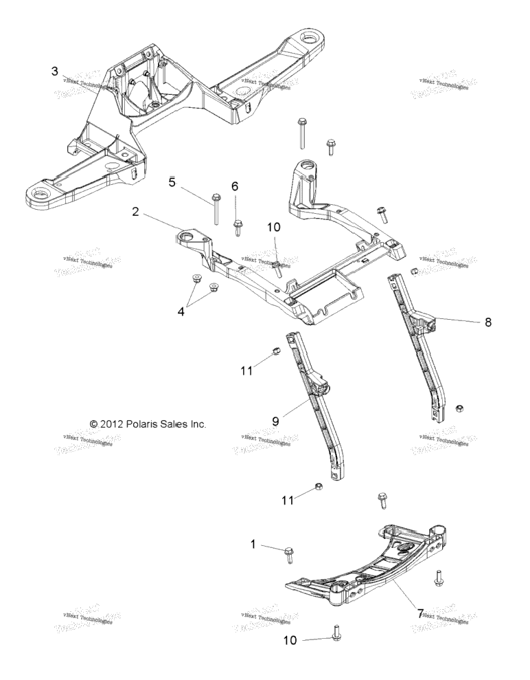 Body, Front Rack Support