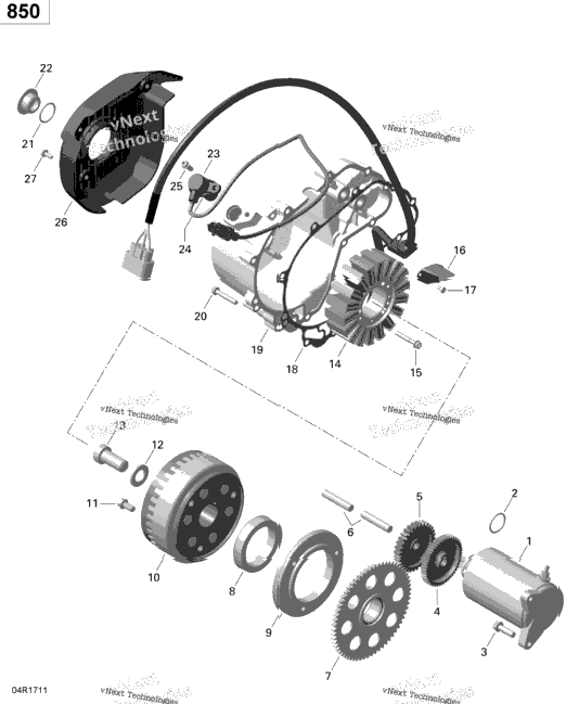 Rotax - Magneto And Electric Starter