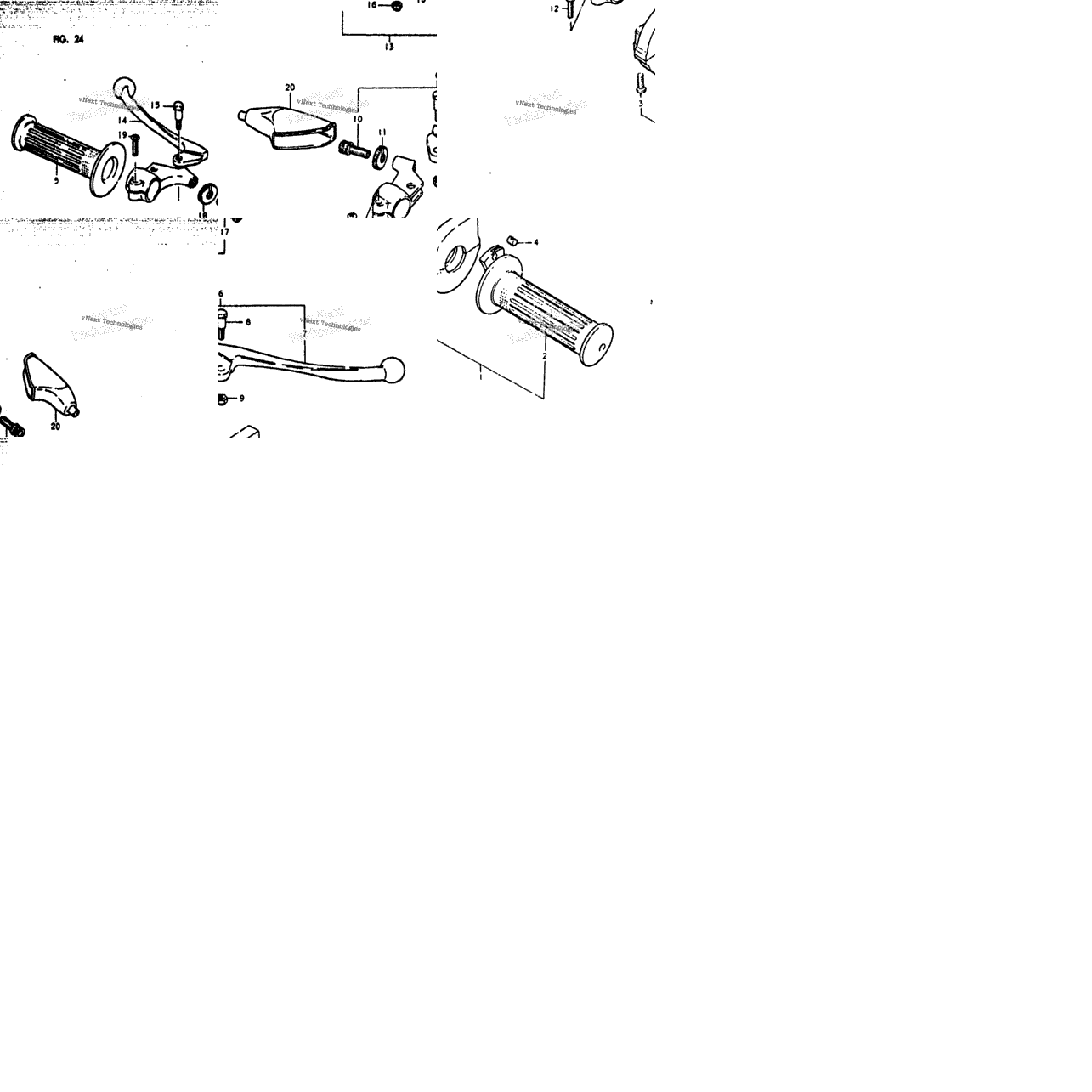 Handle Glip - Lever (Rm125n)