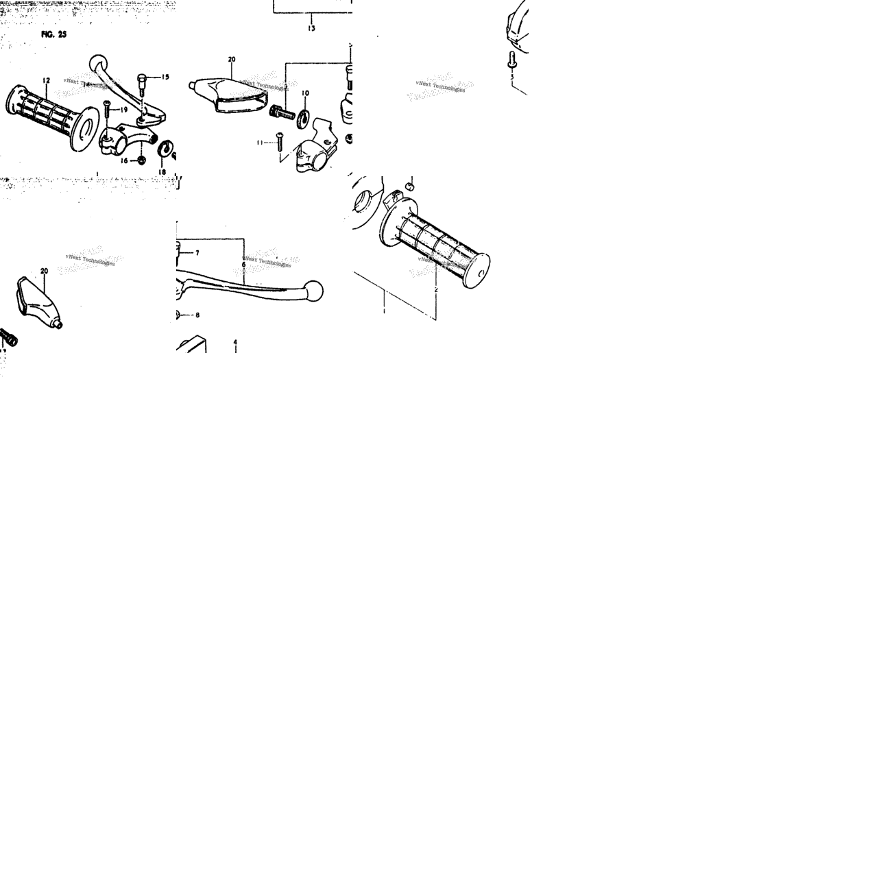 Handle Glip - Lever (Rm125t)