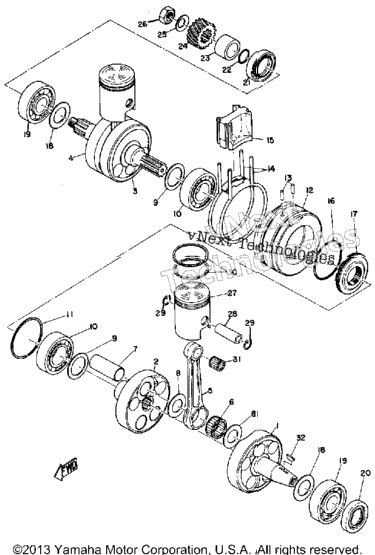 Crank-Piston
