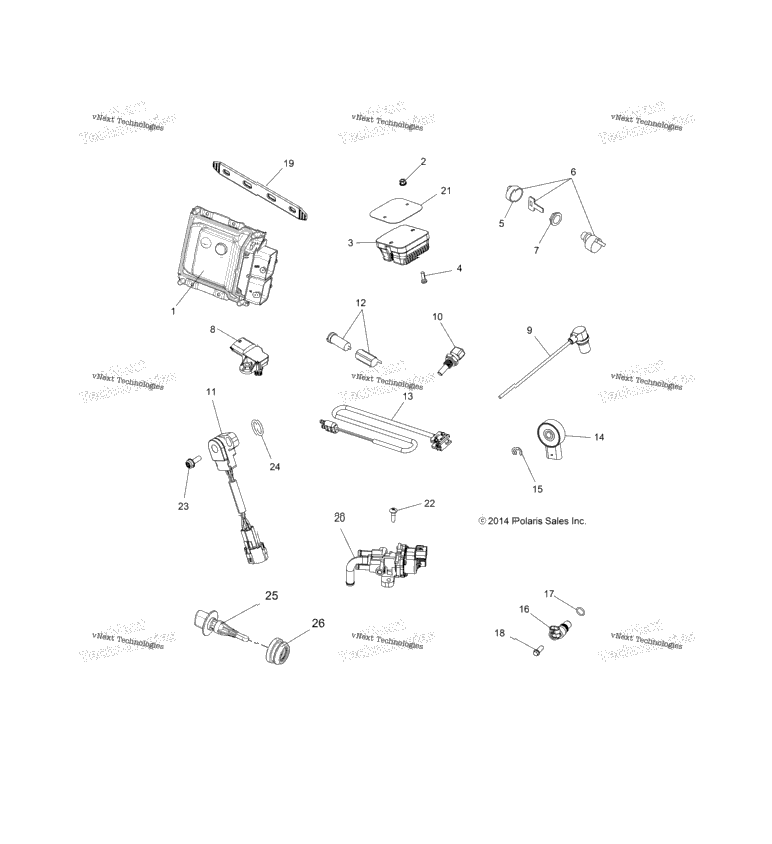 Electrical, Switches, Sensors, Ecu & Control Modules