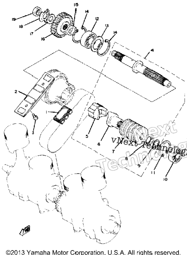 Primary Shaft Chain