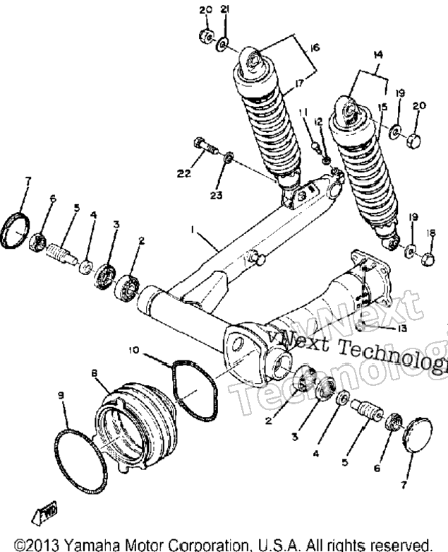 Rear Arm Suspension