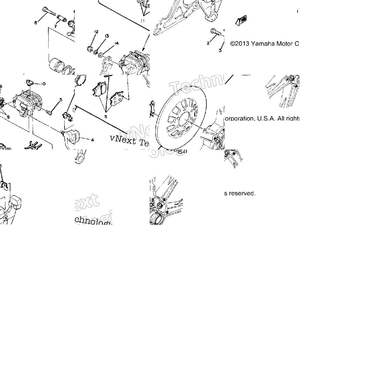 Rear Brake Caliper