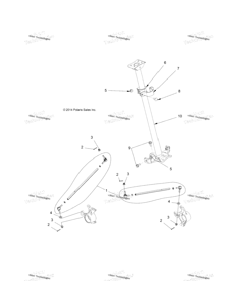 Steering, Steering Post Asm