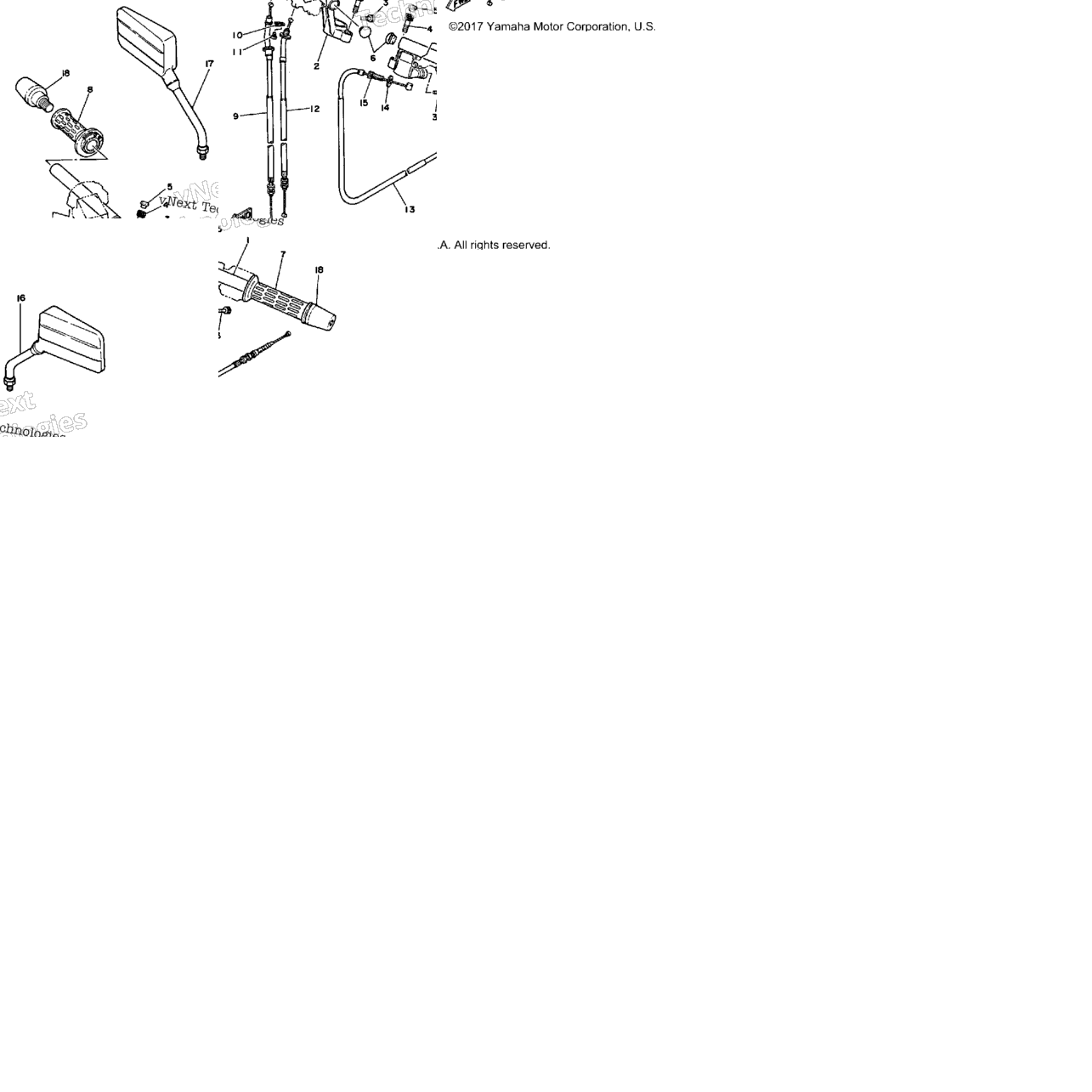 Handlebar Cable