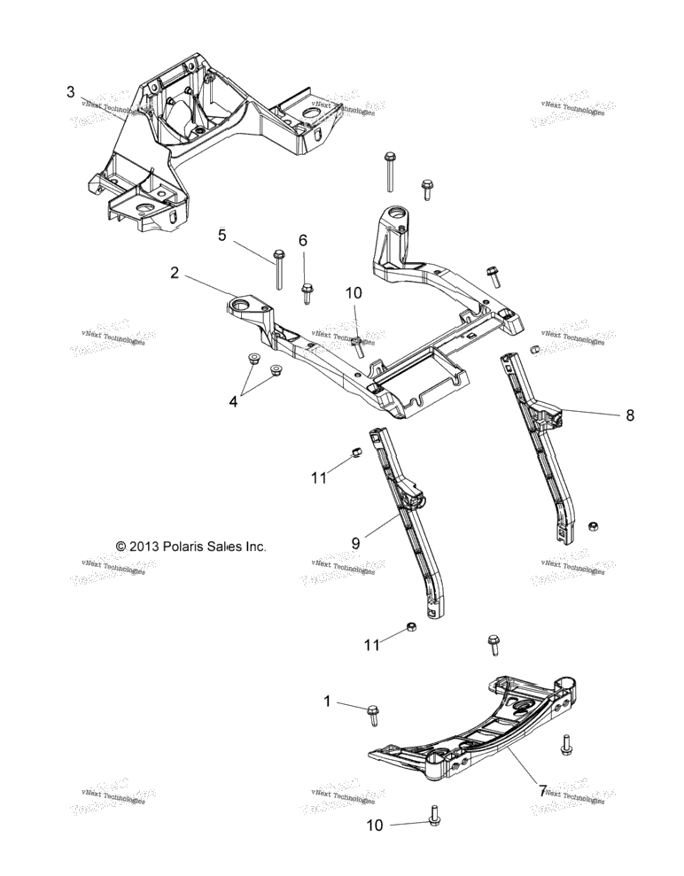 Body, Front Rack Support