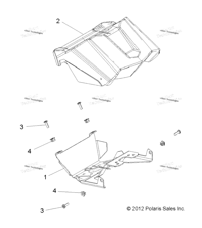 Body, Gauge Pod