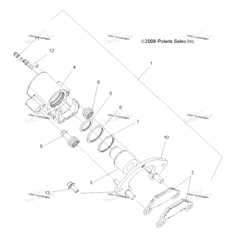 Brakes, Rear Caliper