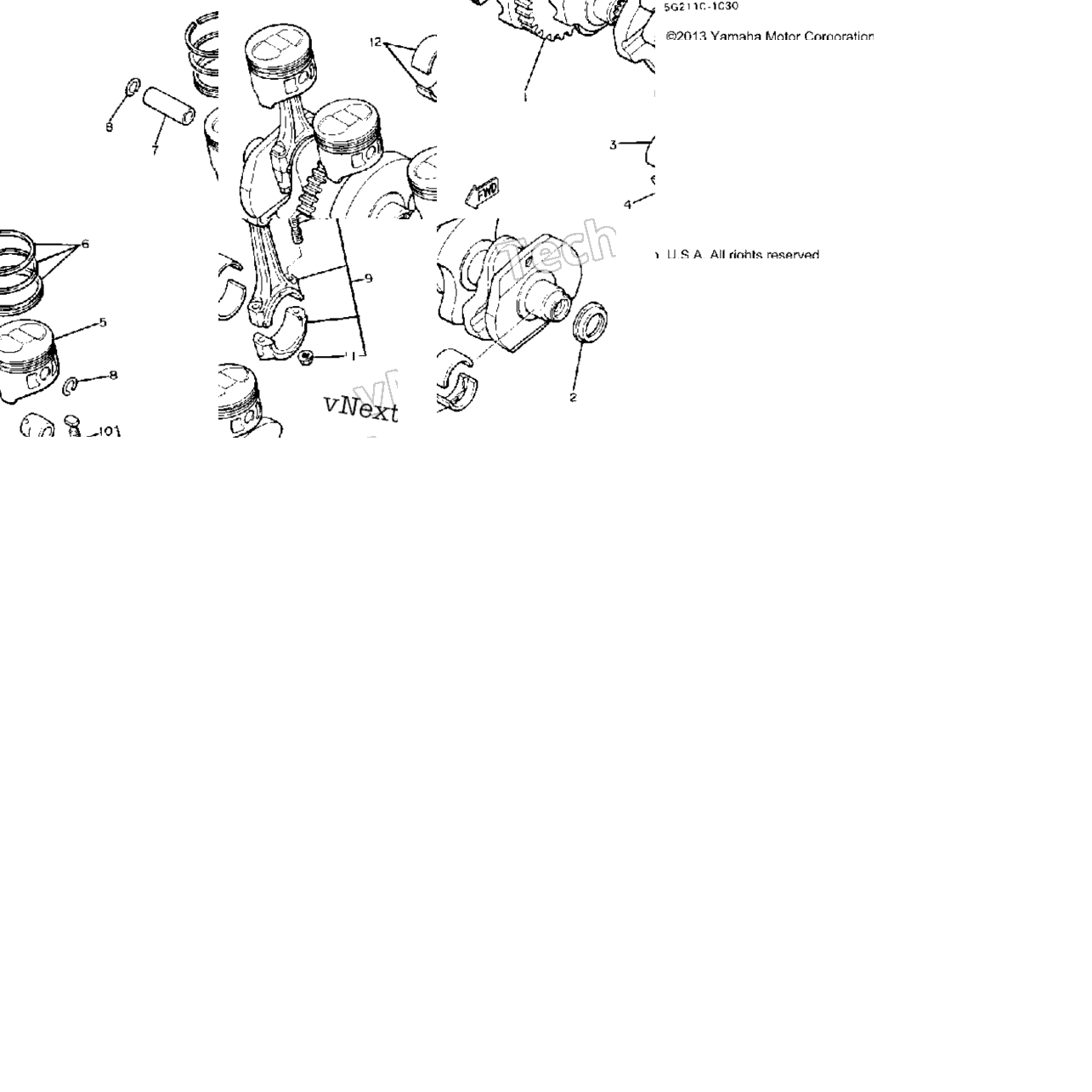 Crankshaft Piston