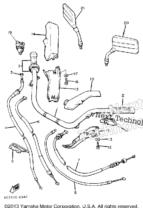 Handlebar Cable