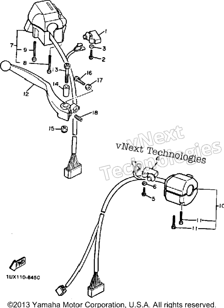 Handle Switch Lever