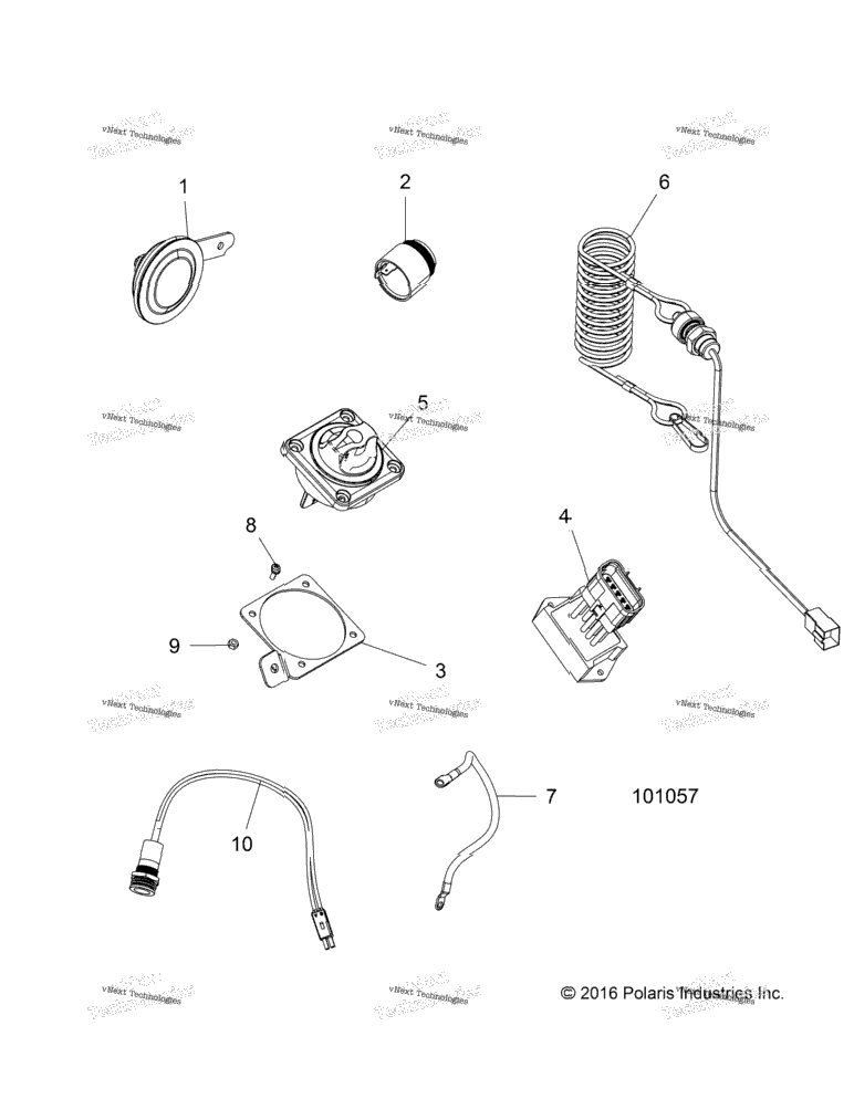 Electrical, Horn & Battery Switch