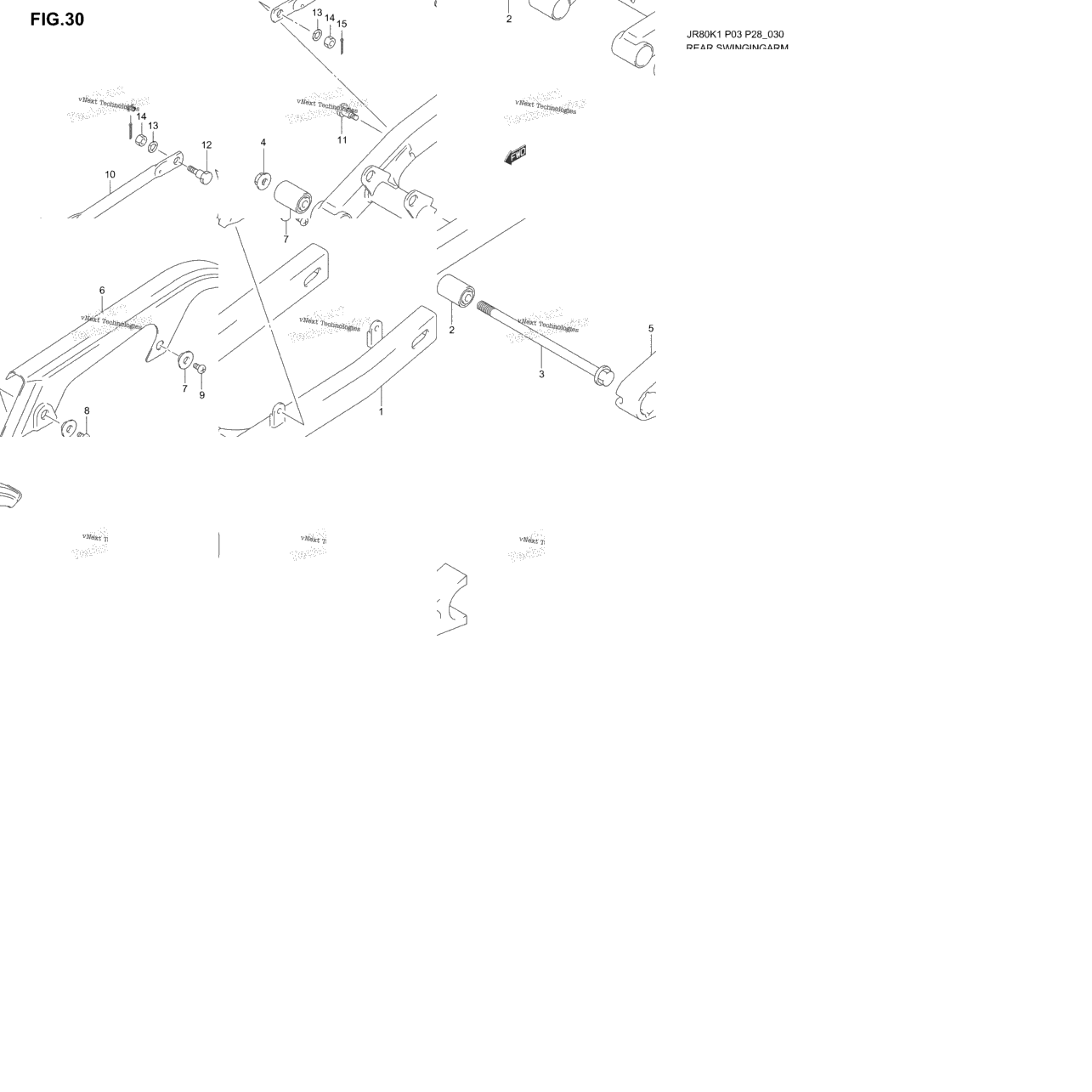 Rear Swinging Arm