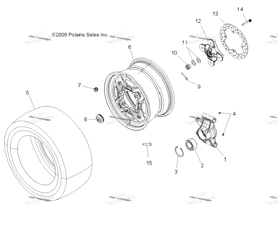 Wheels, Rear & Hub A16svt95c2