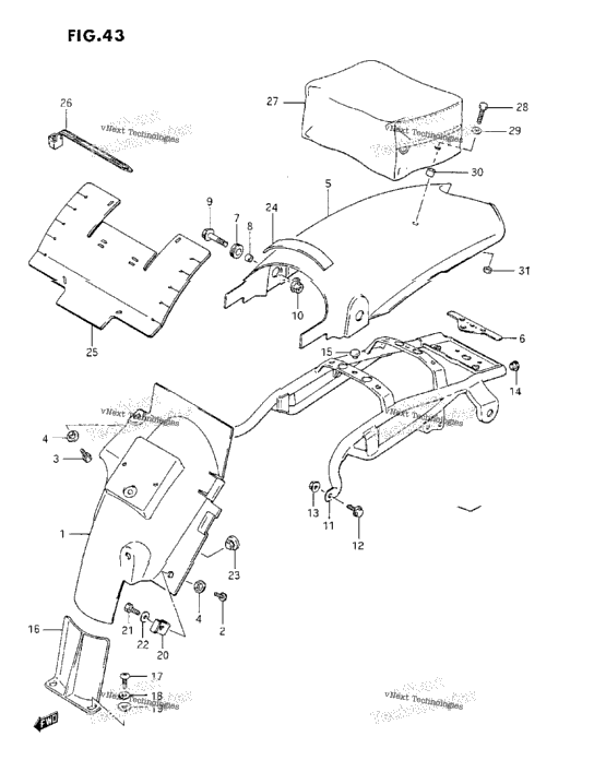Rear Fender