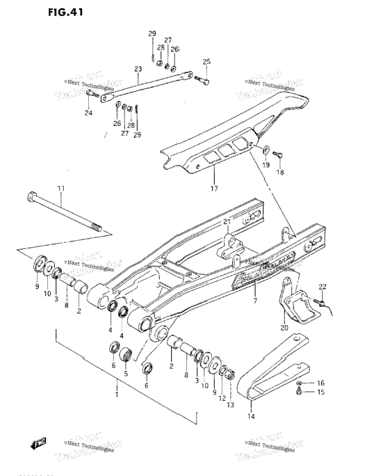 Rear Swing Arm
