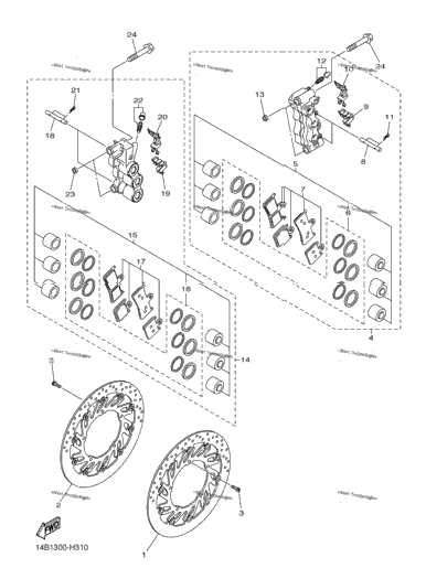 Front Brake Caliper