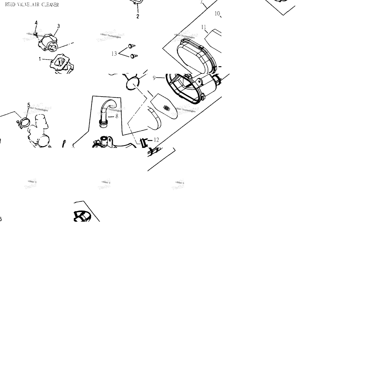 Reed Valve, Air Cleaner