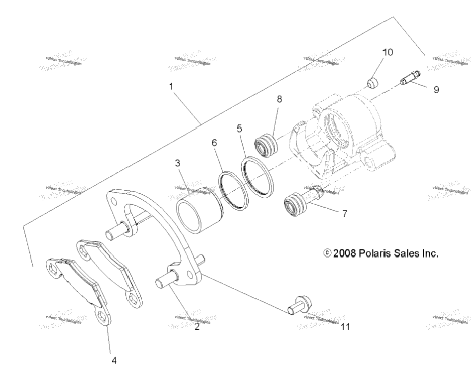 Brakes, Rear Caliper