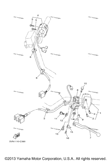 Handle Switch Lever