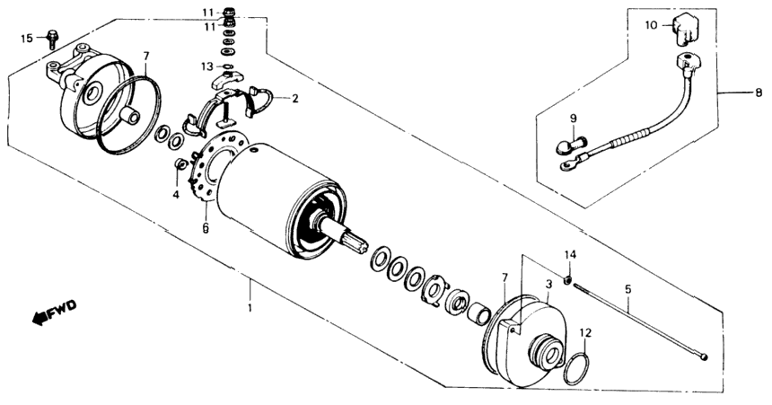 STARTING MOTOR