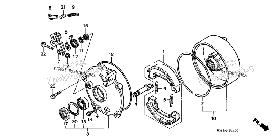 Rear Brake Drum