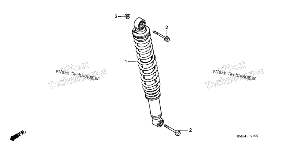 Rear Shock Absorber