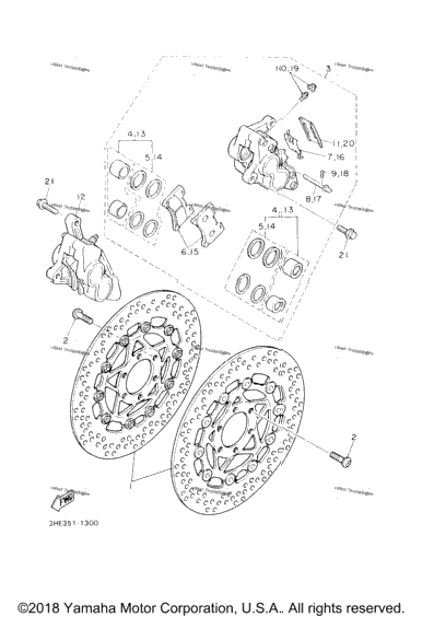 Front Brake Caliper