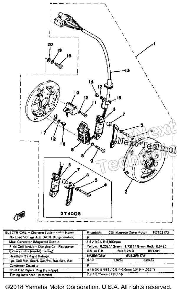 C - D - I - Magneto 400B - C