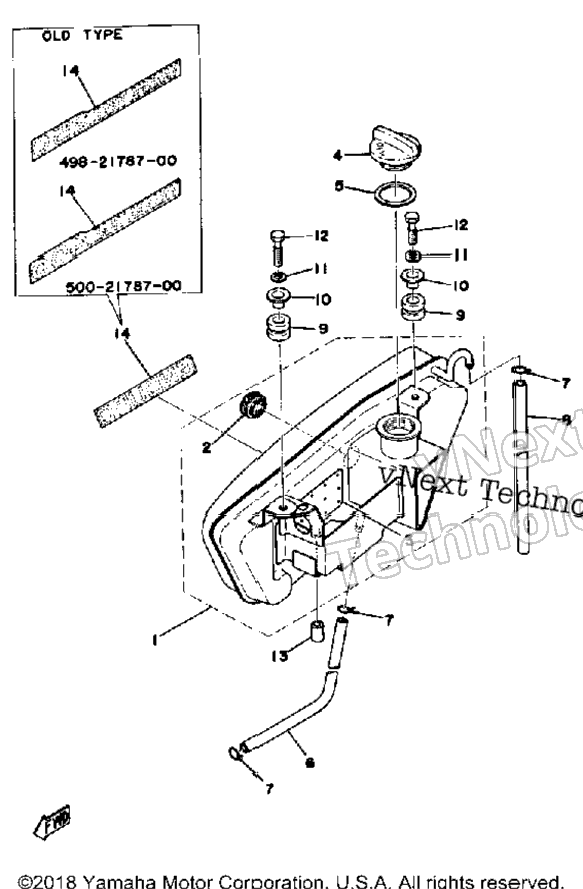 Oil Tank 250B - C - 400B - C