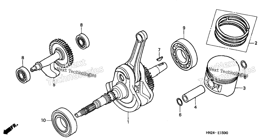 Crankshaft + Piston