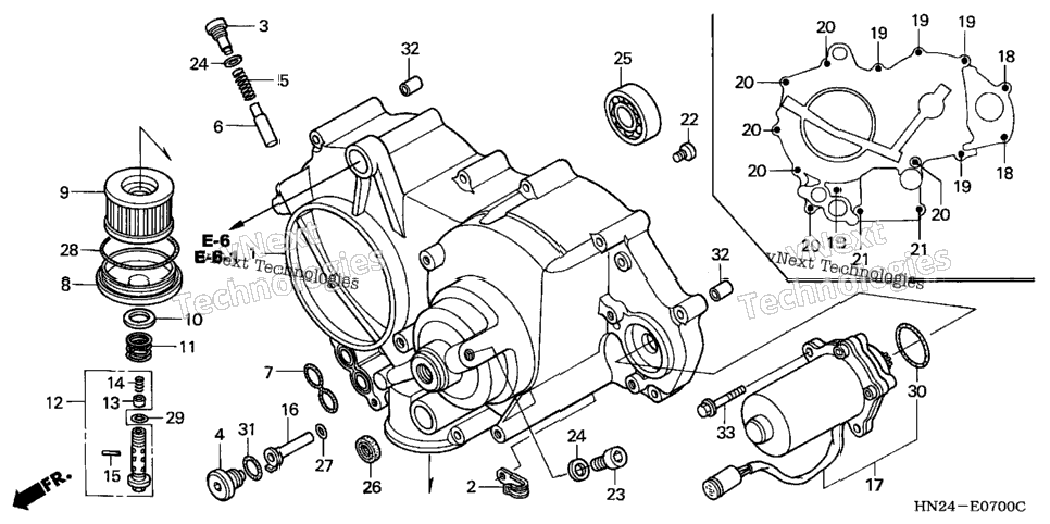Front Crankcase Cover