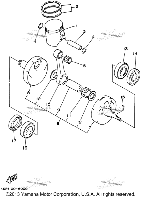 Crankshaft Piston