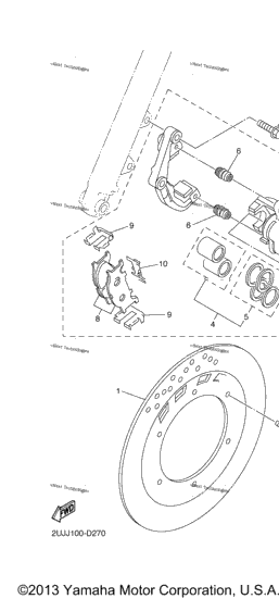 Front Brake Caliper