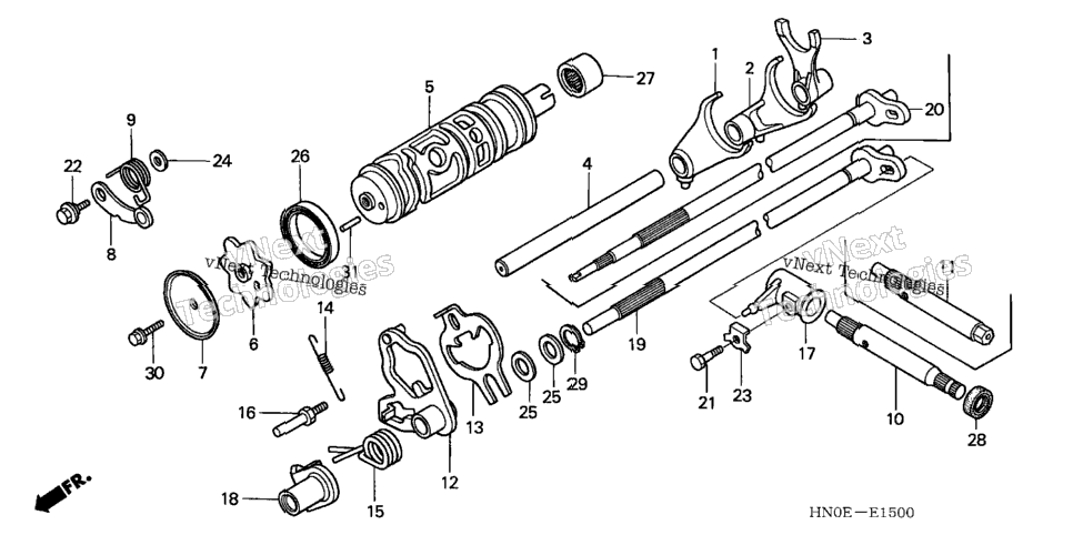 Gearshift Drum