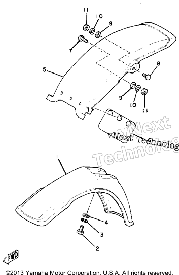 Front Fender - Rear Fender