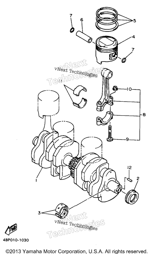 Crankshaft Piston